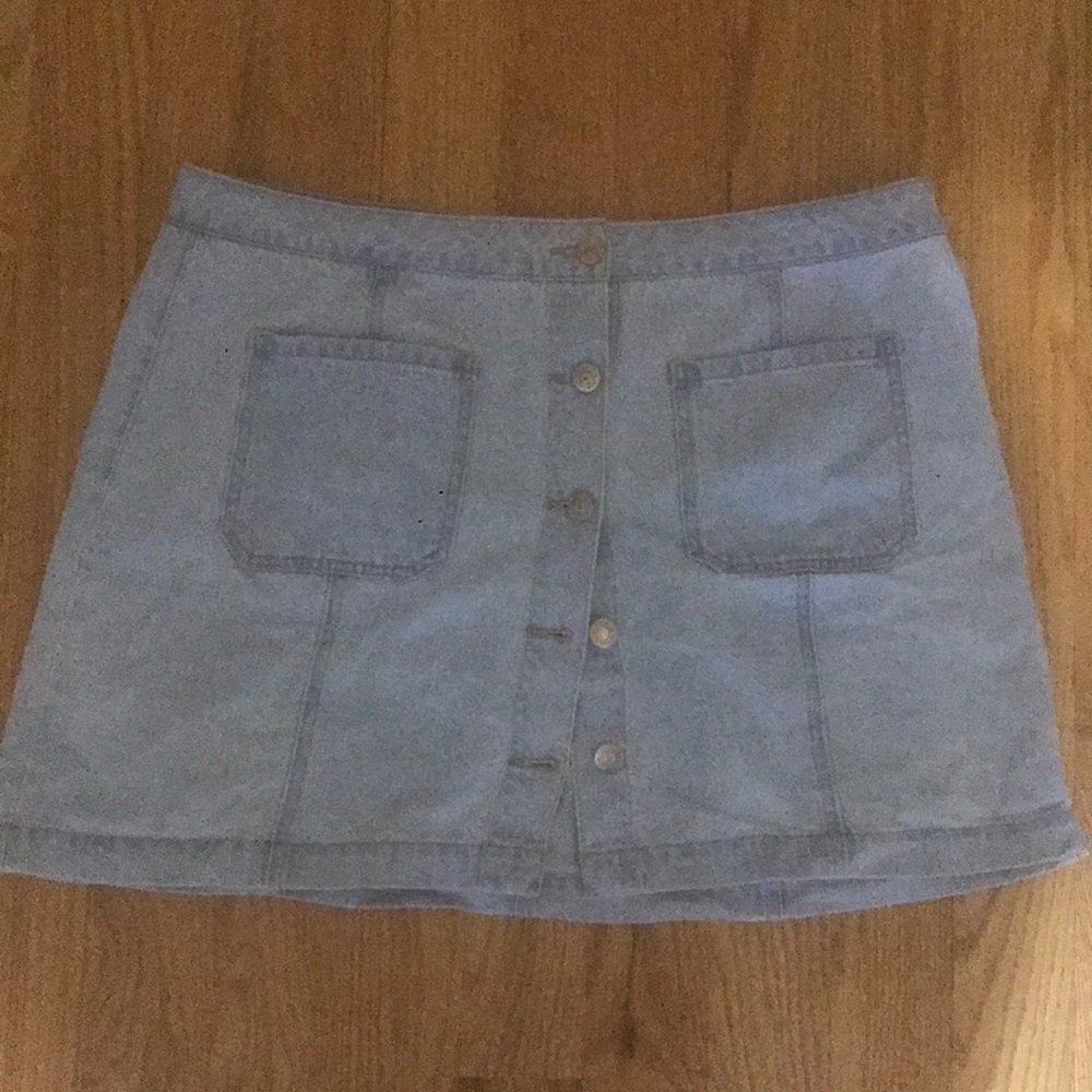 Denim skirt (plus size)
